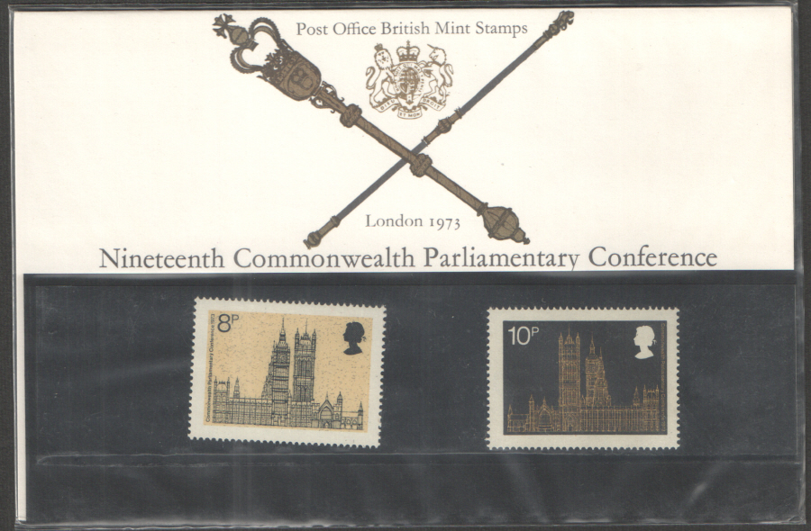 (image for) 1973 Parliamentary Conference Royal Mail Presentation Pack 54